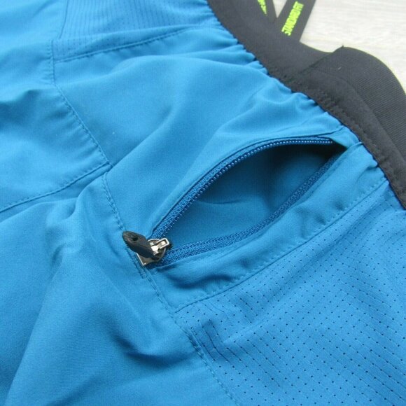 Nike Flex Stride 2 in1 Hybrid Mens Running Shorts Size XXL Teal NEW - Picture 9 of 12